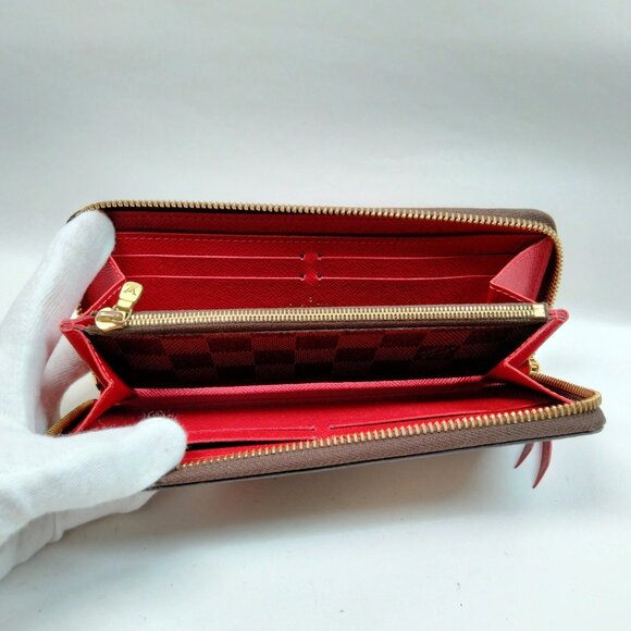 Authentic Louis Vuitton Long Wallet Brown Damier mn377-021526 - Picture 5 of 9